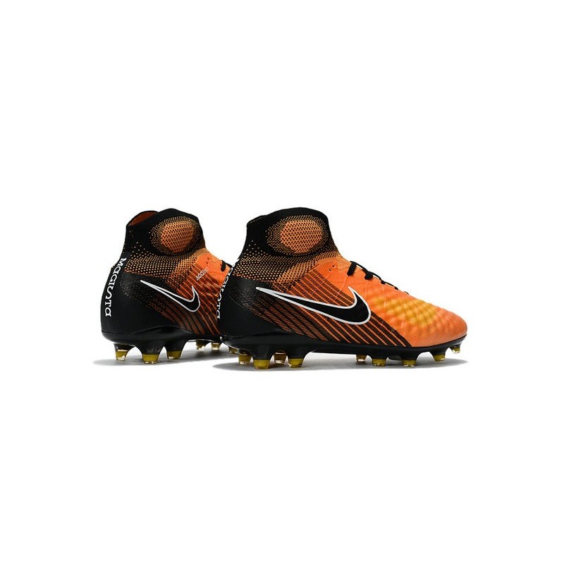 Nouvelles - Chaussures Foot Nike Magista Obra II FG Orange Noir