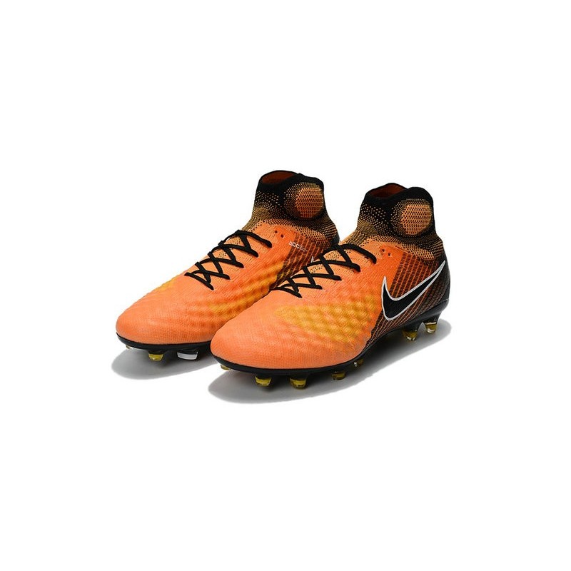 Nouvelles - Chaussures Foot Nike Magista Obra II FG Orange Noir