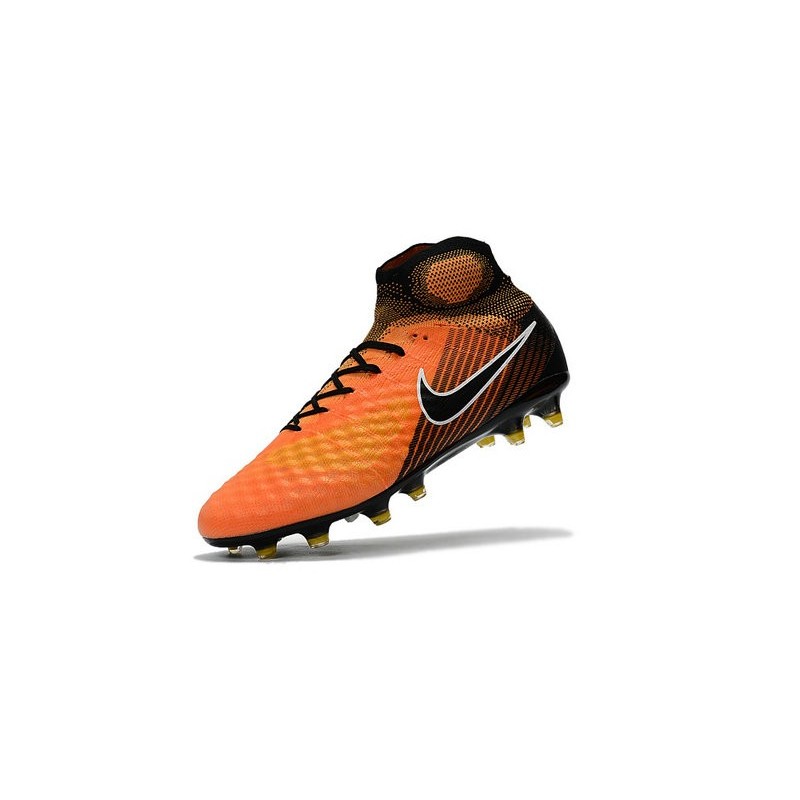 Nouvelles - Chaussures Foot Nike Magista Obra II FG Orange Noir