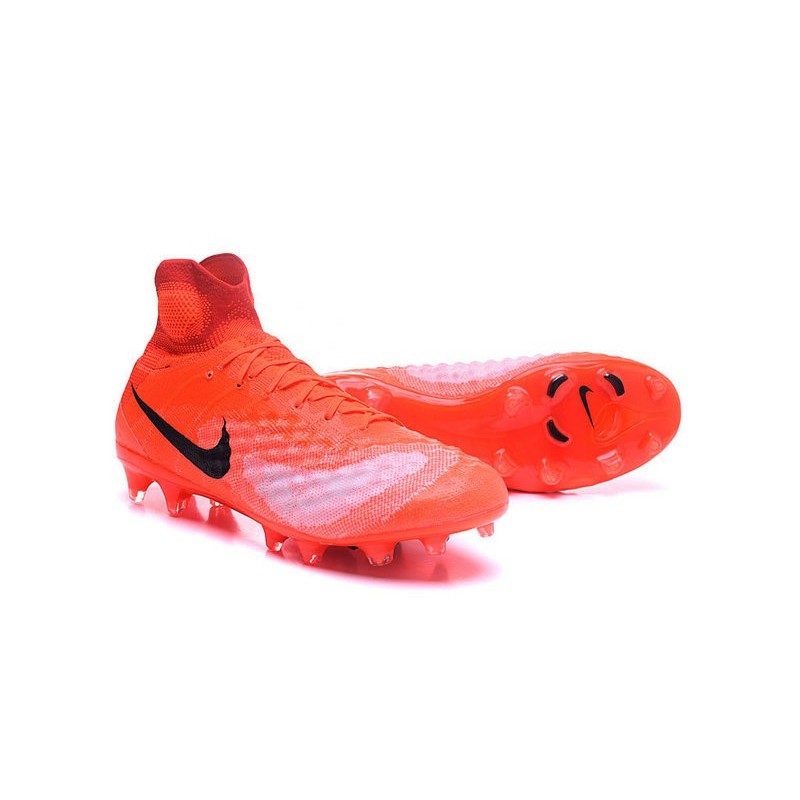 Nouvelles - Chaussures Foot Nike Magista Obra II FG Orange Noir