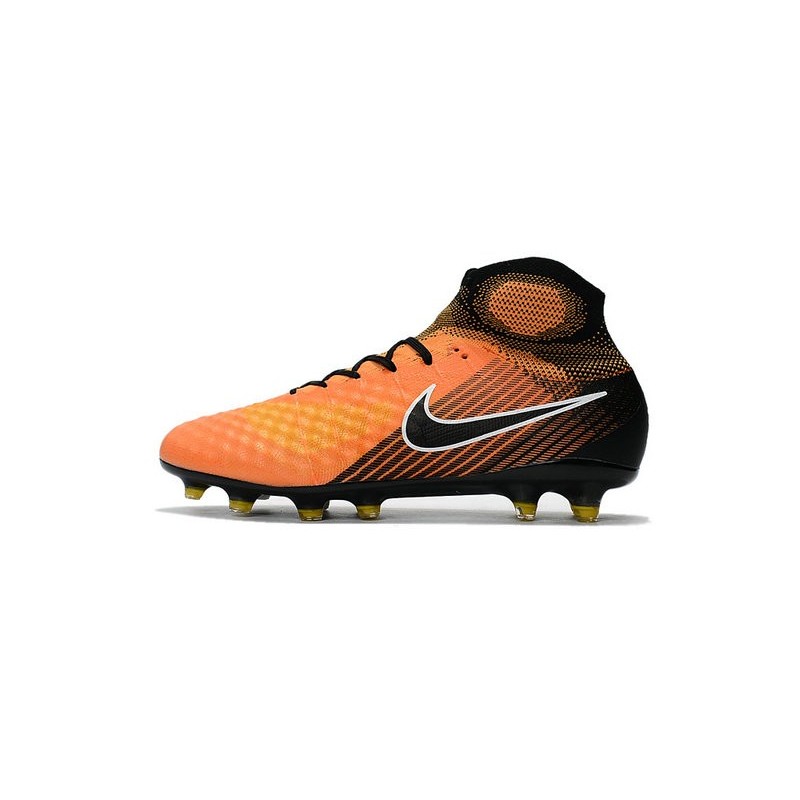 Nouvelles - Chaussures Foot Nike Magista Obra II FG Orange Noir