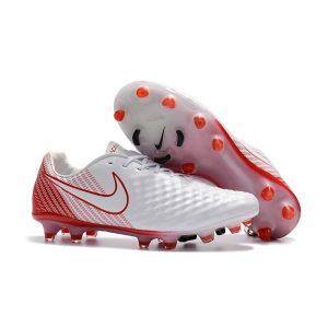 Nouvelles Nike - Crampons Nike Magista Opus II FG Blanc Rouge