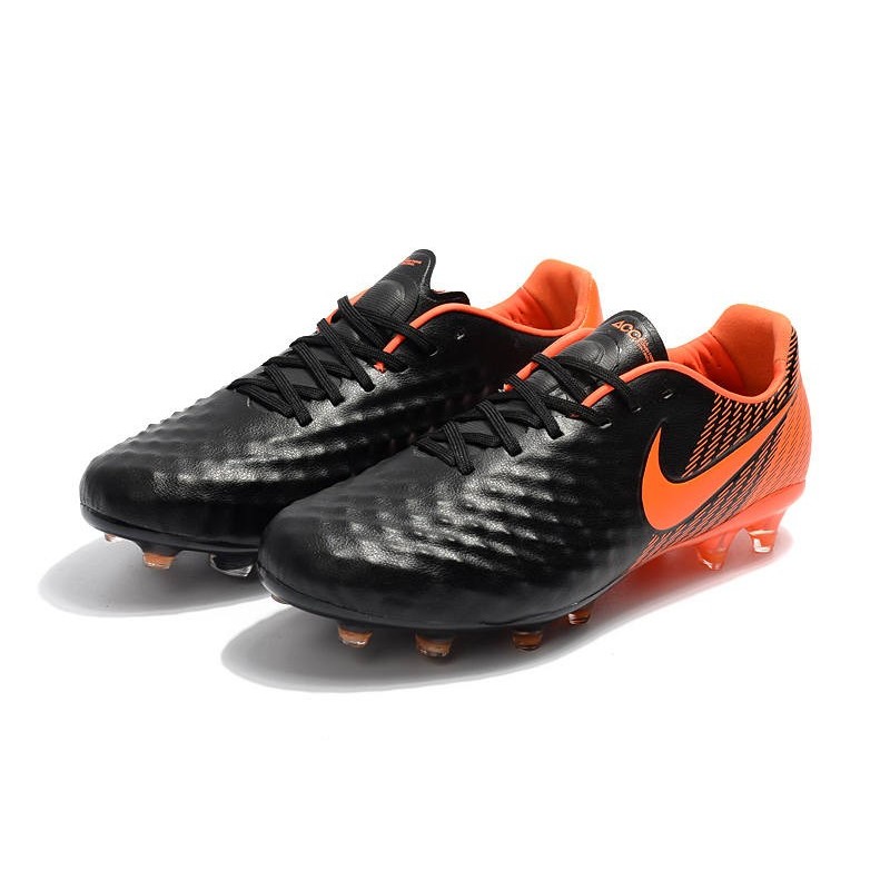 Nouvelles Nike - Crampons Nike Magista Opus II FG Noir Blanc Rouge Université