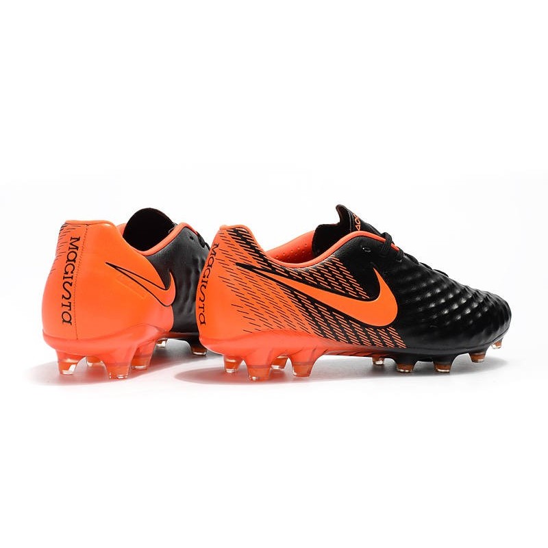 Nouvelles Nike - Crampons Nike Magista Opus II FG Noir Blanc Rouge Université