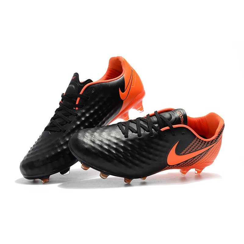 Nouvelles Nike - Crampons Nike Magista Opus II FG Noir Blanc Rouge Université