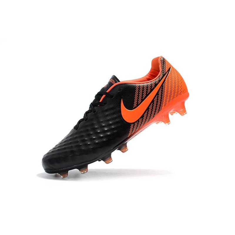 Nouvelles Nike - Crampons Nike Magista Opus II FG Noir Blanc Rouge Université