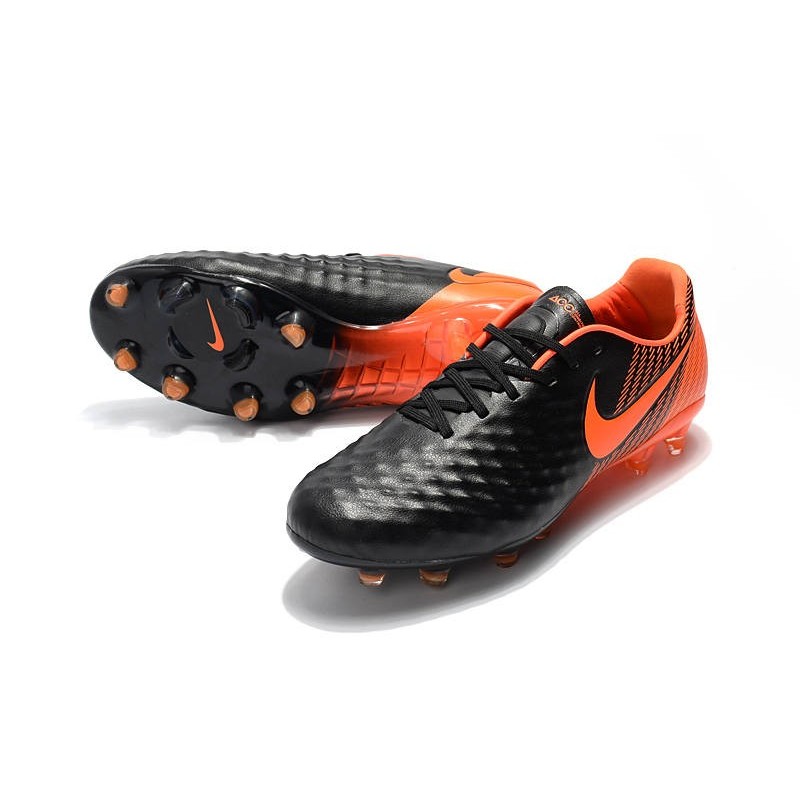 Nouvelles Nike - Crampons Nike Magista Opus II FG Noir Blanc Rouge Université