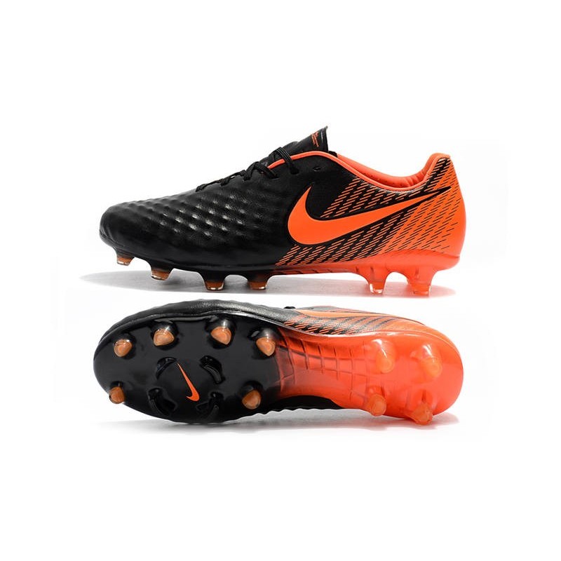 Nouvelles Nike - Crampons Nike Magista Opus II FG Noir Blanc Rouge Université