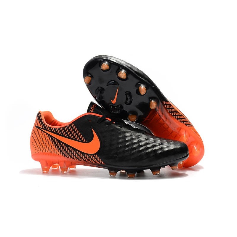 Nouvelles Nike - Crampons Nike Magista Opus II FG Noir Blanc Rouge Université
