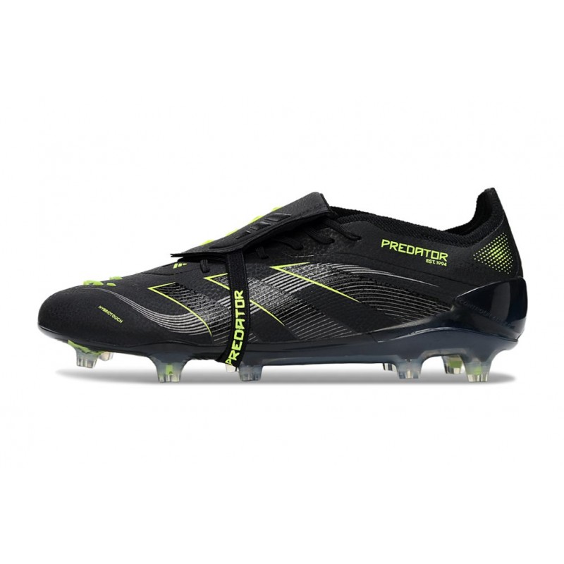 adidas Predator FT 25 Elite FG Core Noir Carbone Citron Lucide