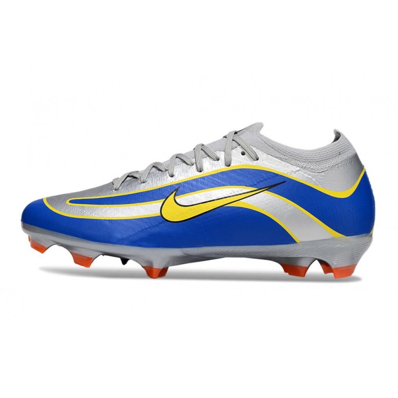 Crampons de football Nike Mercurial Vapor 16 Elite FG Bleu Gris