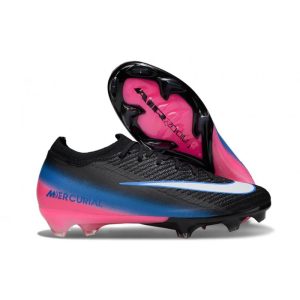Crampons de football Nike Mercurial Vapor 16 Elite FG Noir Blanc Rose