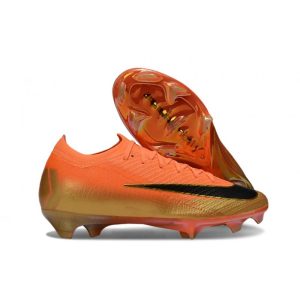 Crampons de football Nike Mercurial Vapor 16 Elite FG Orange Noir Or