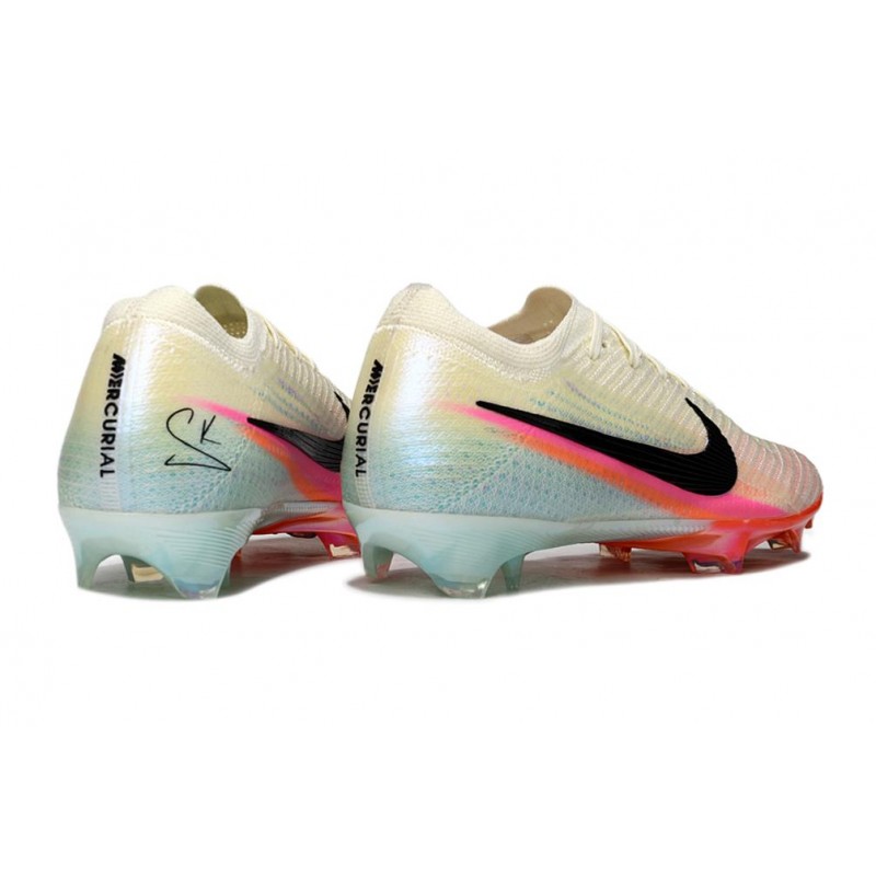 Nike Air Zoom Mercurial Vapor XVI Elite FG X KERR Ivoire Pâle Noir