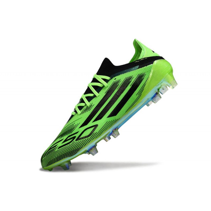 Chaussure Adidas F50 Elite FG Vert Noir – Image 6
