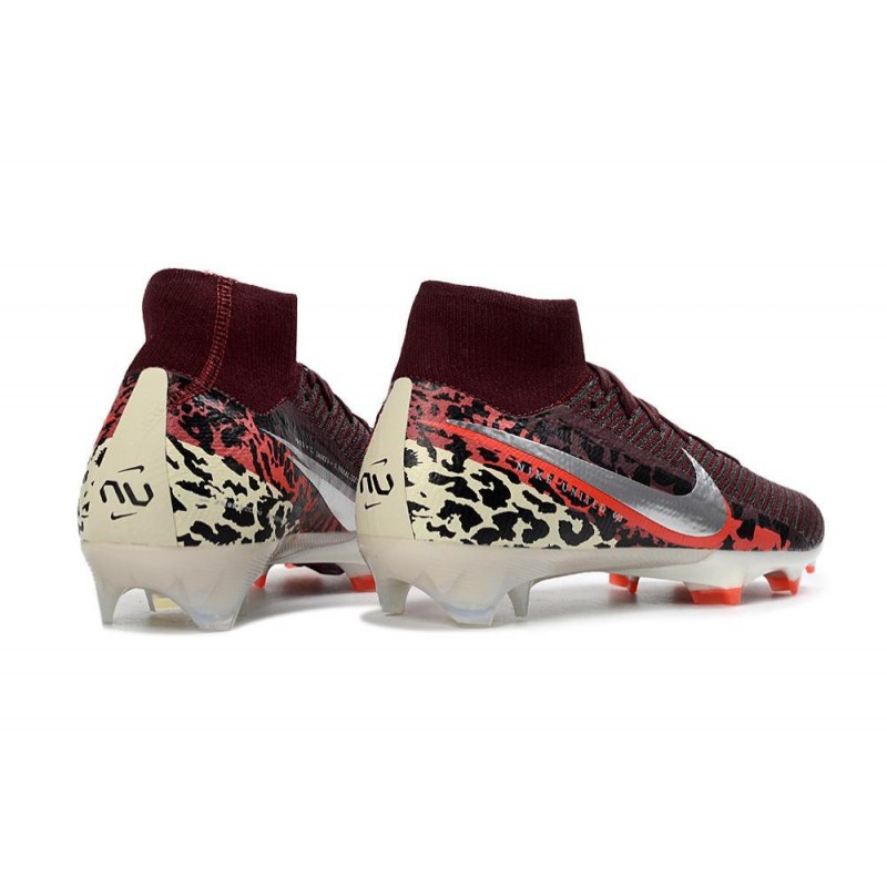 Chaussure de Foot Nike Mercurial Superfly X Elite FG Roux Argent – Image 4