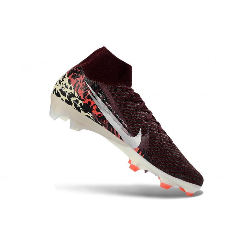 Chaussure de Foot Nike Mercurial Superfly X Elite FG Roux Argent – Image 7