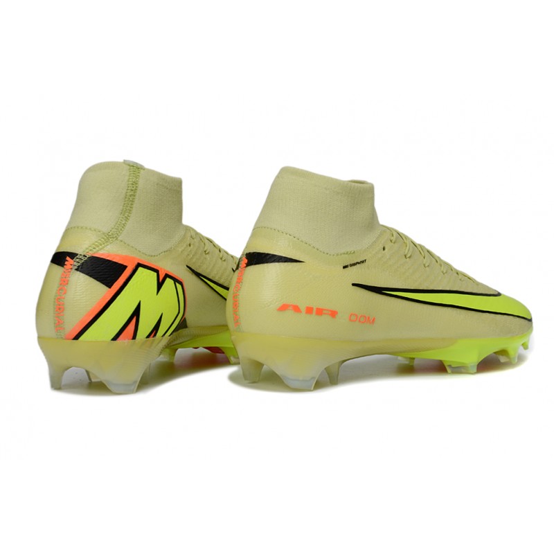 Chaussure Nike Air Zoom Mercurial Superfly 10 Elite FG Limelight Volt Hyper Cramoisi – Image 4
