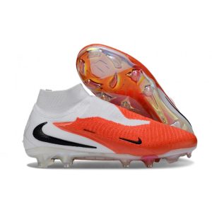 Chaussures Nike Phantom 6 Elite FG Rouge Blanc Noir