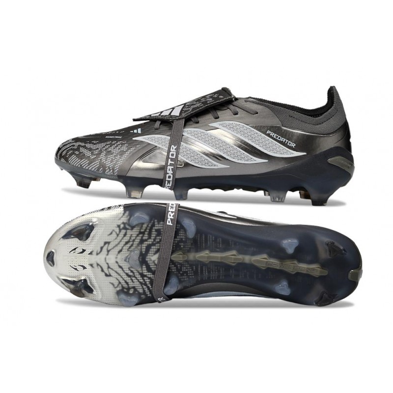 Chaussures de foot adidas Predator 26 Elite Foldover Tongue FG Fer Mét. – Image 2