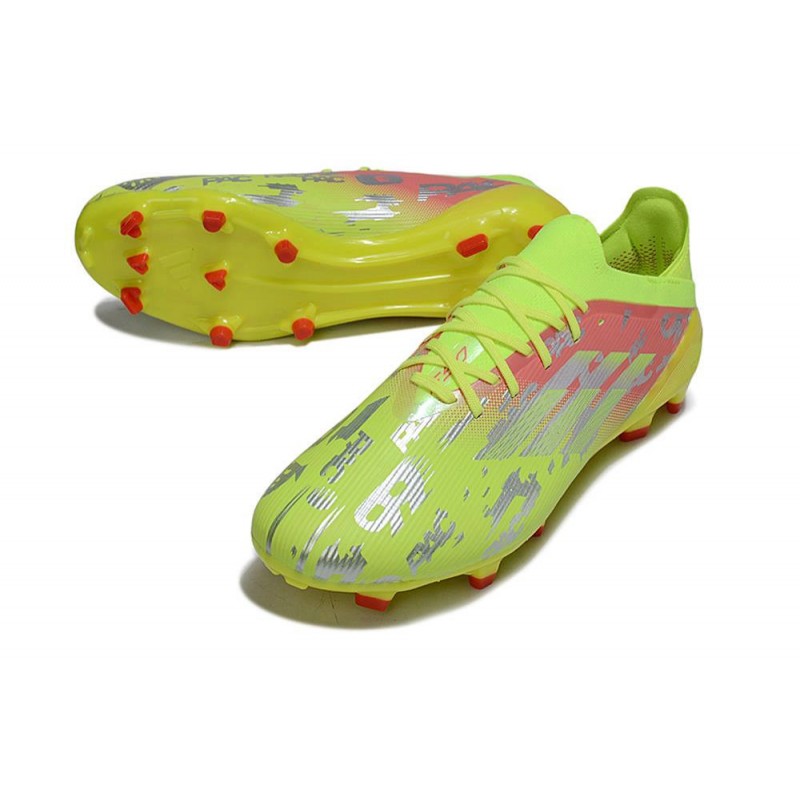 Chaussure Adidas F50 Elite FG Jaune Rouge – Image 5