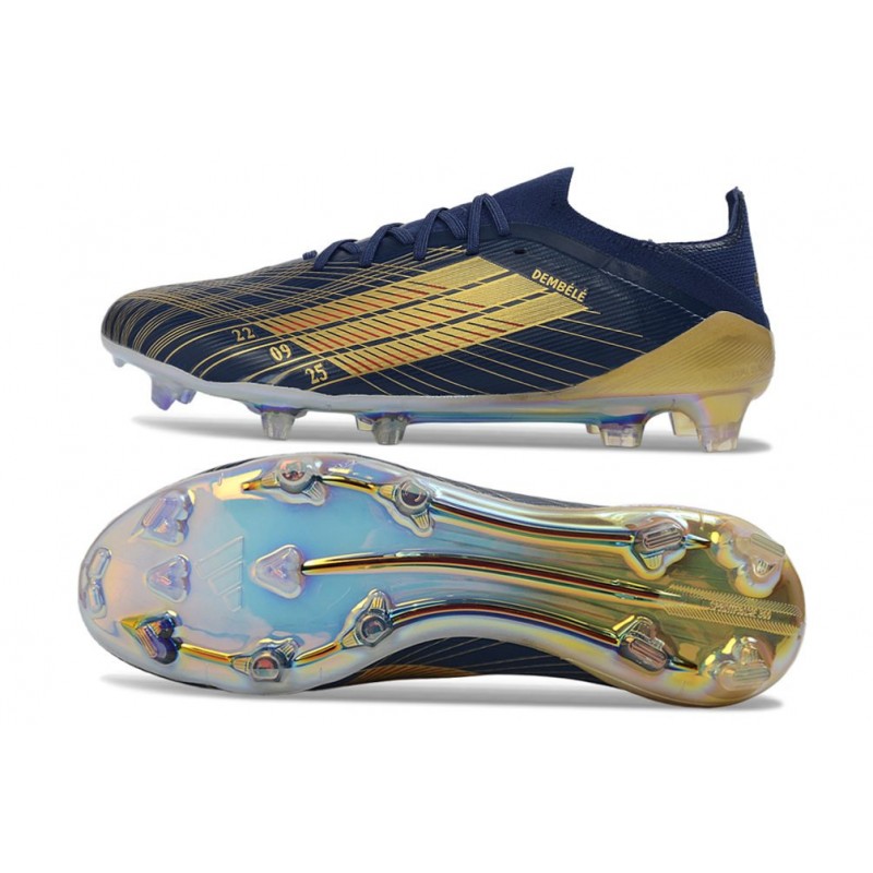 Chaussure Adidas F50 Elite FG Noir Or – Image 2