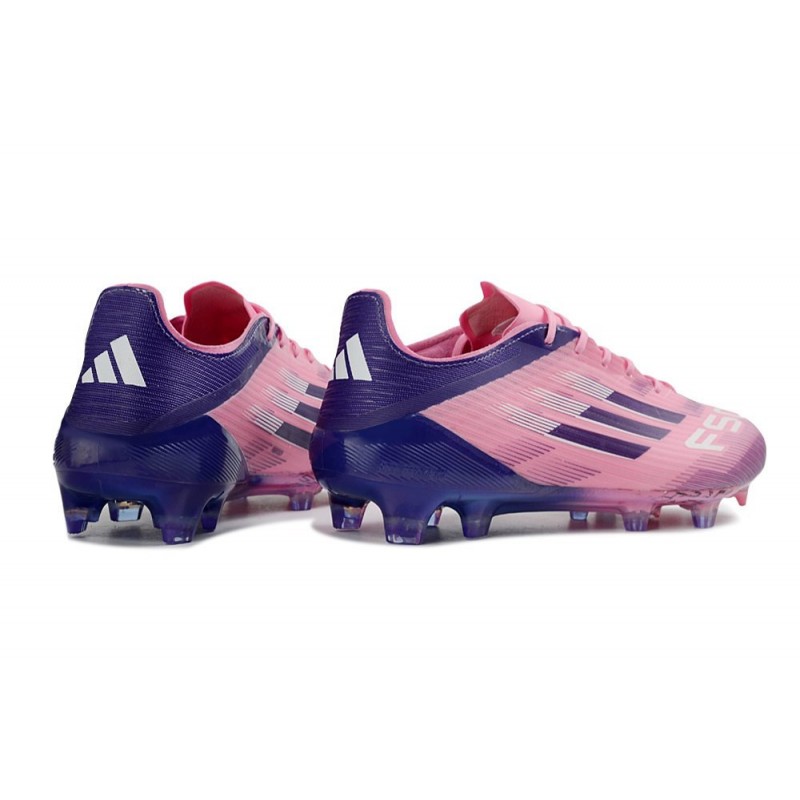 Chaussure Adidas F50 Elite FG Rose Noir – Image 4