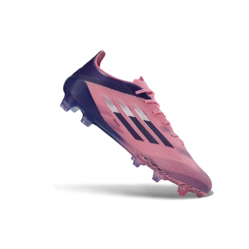 Chaussure Adidas F50 Elite FG Rose Noir – Image 7