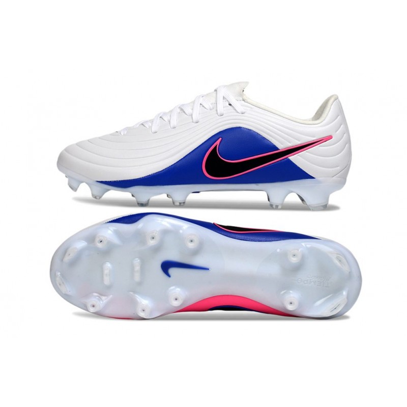 Chaussures Nike Tiempo Maestro Elite FG Attack - Blanc Noir Bleu Rose – Image 2