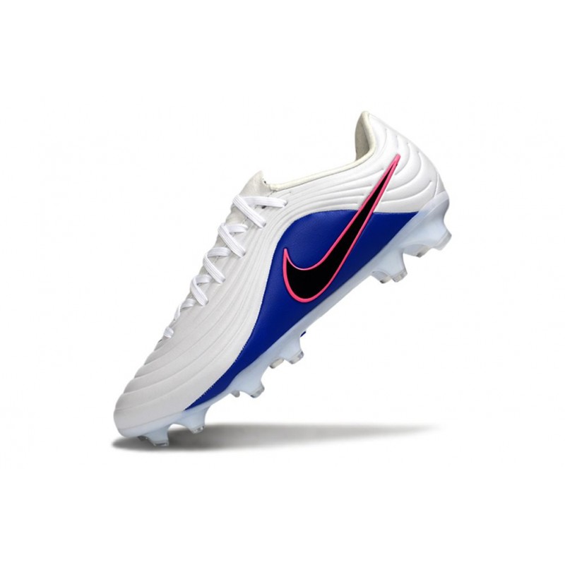 Chaussures Nike Tiempo Maestro Elite FG Attack - Blanc Noir Bleu Rose – Image 6
