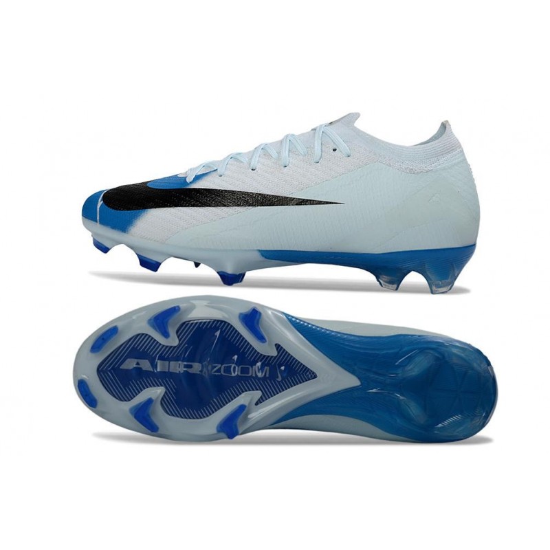 Chaussure Nike Air Zoom Mercurial Vapor XVI Elite FG Bleu Noir – Image 2