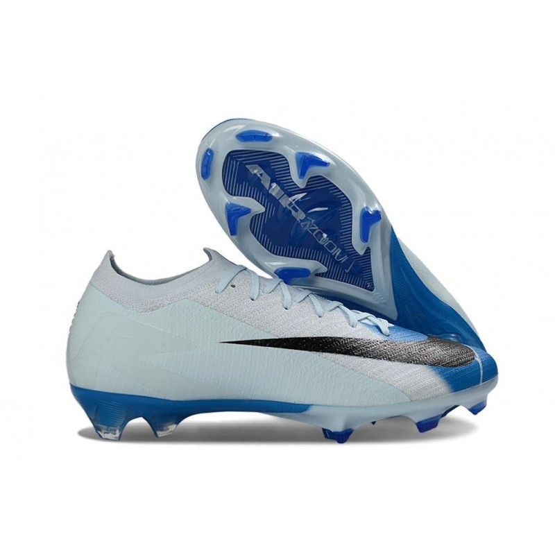 Chaussure Nike Air Zoom Mercurial Vapor XVI Elite FG Bleu Noir – Image 3