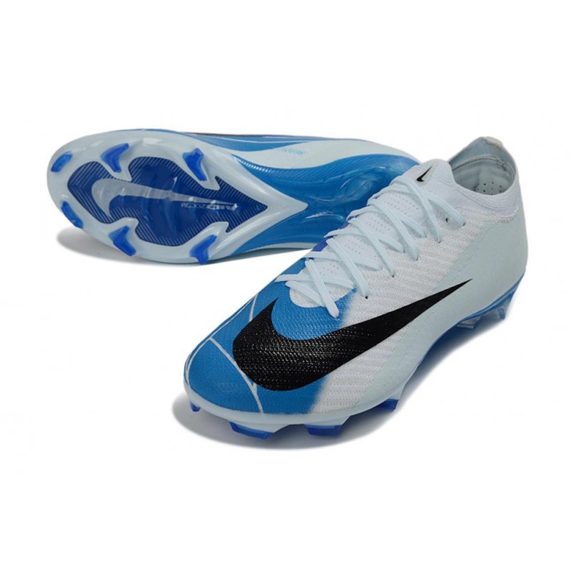 Chaussure Nike Air Zoom Mercurial Vapor XVI Elite FG Bleu Noir – Image 5