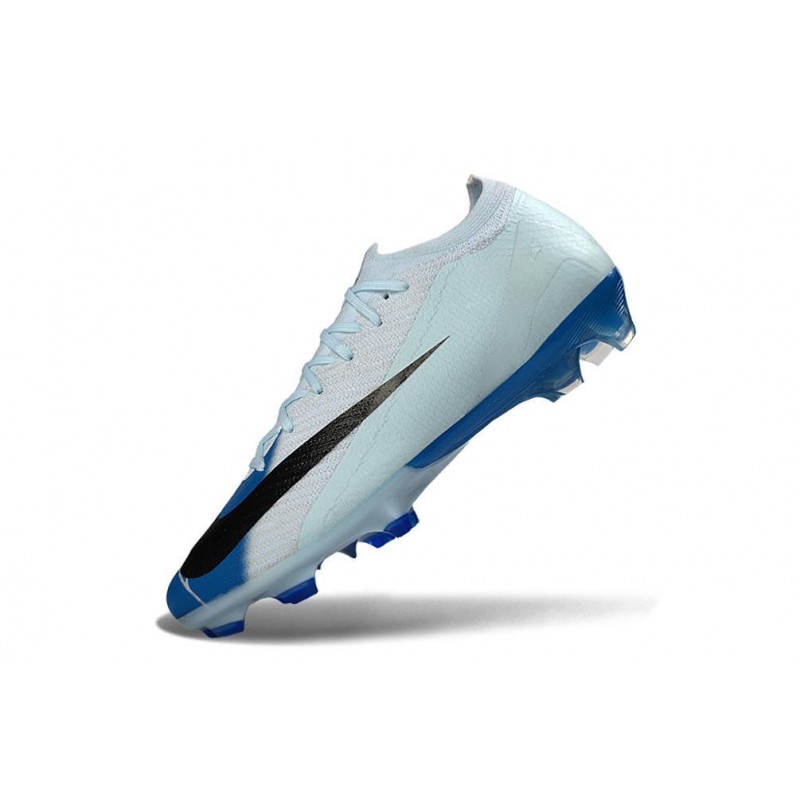 Chaussure Nike Air Zoom Mercurial Vapor XVI Elite FG Bleu Noir – Image 6