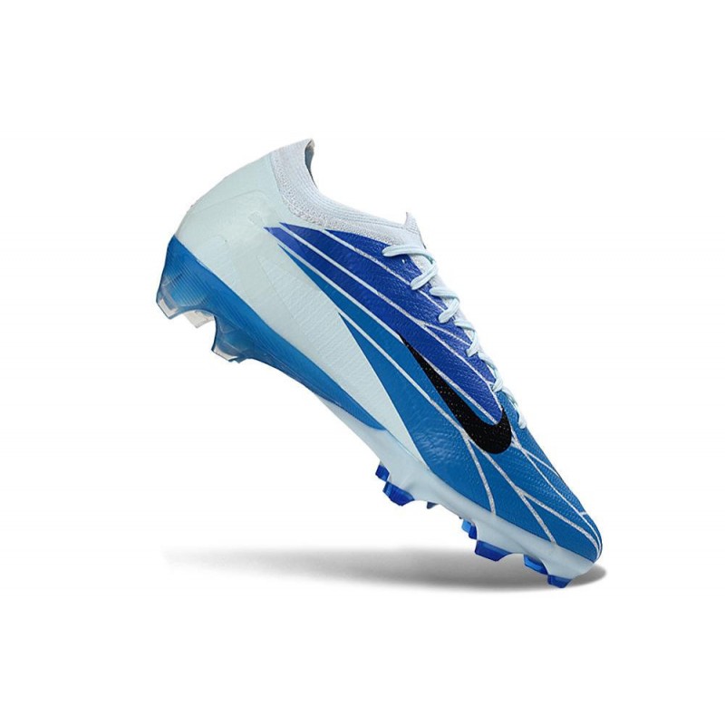 Chaussure Nike Air Zoom Mercurial Vapor XVI Elite FG Bleu Noir – Image 7