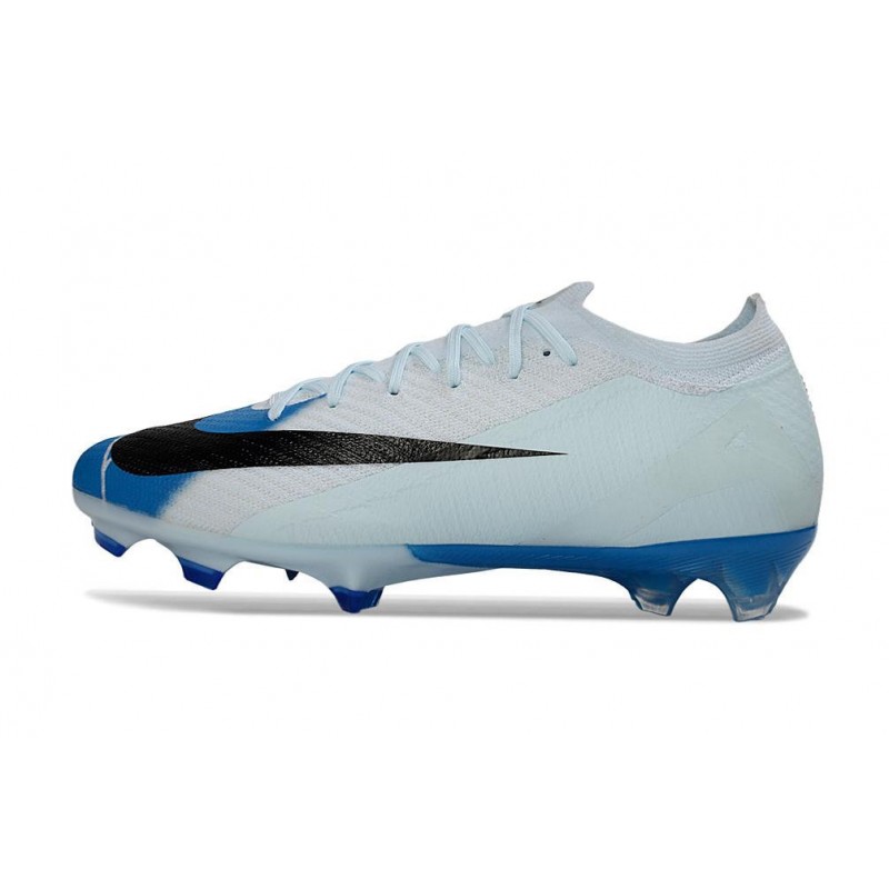 Chaussure Nike Air Zoom Mercurial Vapor XVI Elite FG Bleu Noir