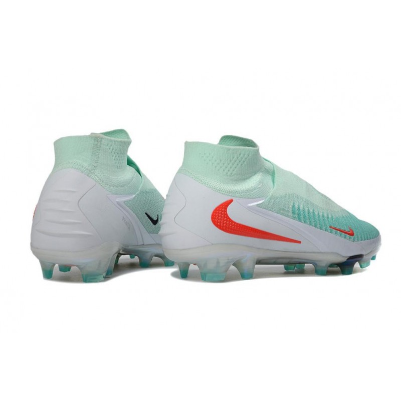 Chaussures de Foot Nike Phantom 6 Elite FG Pistachio Frost Rouge – Image 4