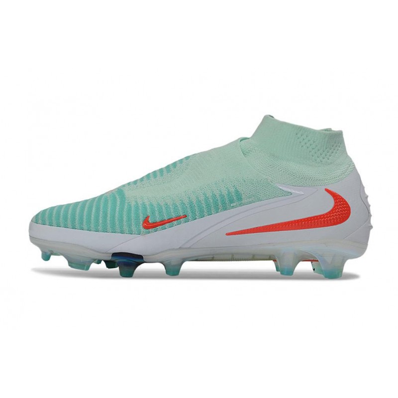 Chaussures de Foot Nike Phantom 6 Elite FG Pistachio Frost Rouge