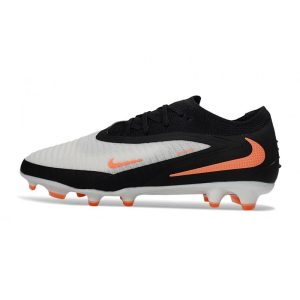 Chaussures Nike Phantom 6 Low Elite FG Nouvelles Blanc Noir Orange