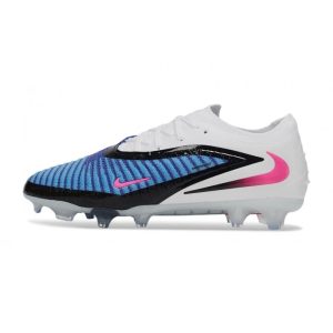 Chaussures Nike Phantom 6 Low Elite FG Nouvelles Bleu Rapide Rose Explosif Blanc