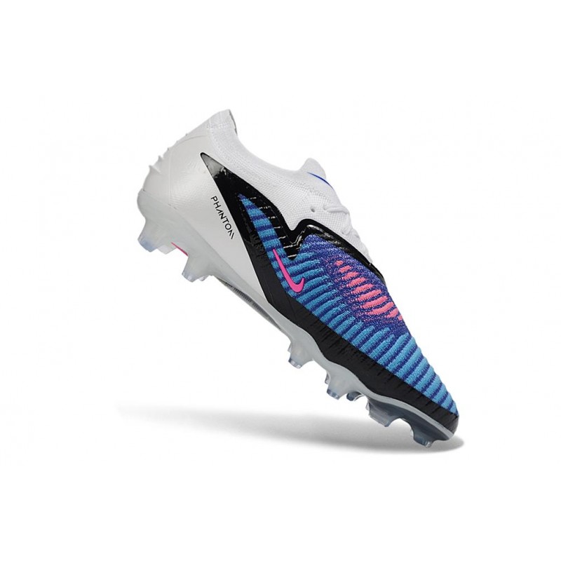 Chaussures Nike Phantom 6 Low Elite FG Nouvelles Bleu Rapide Rose Explosif Blanc – Image 7
