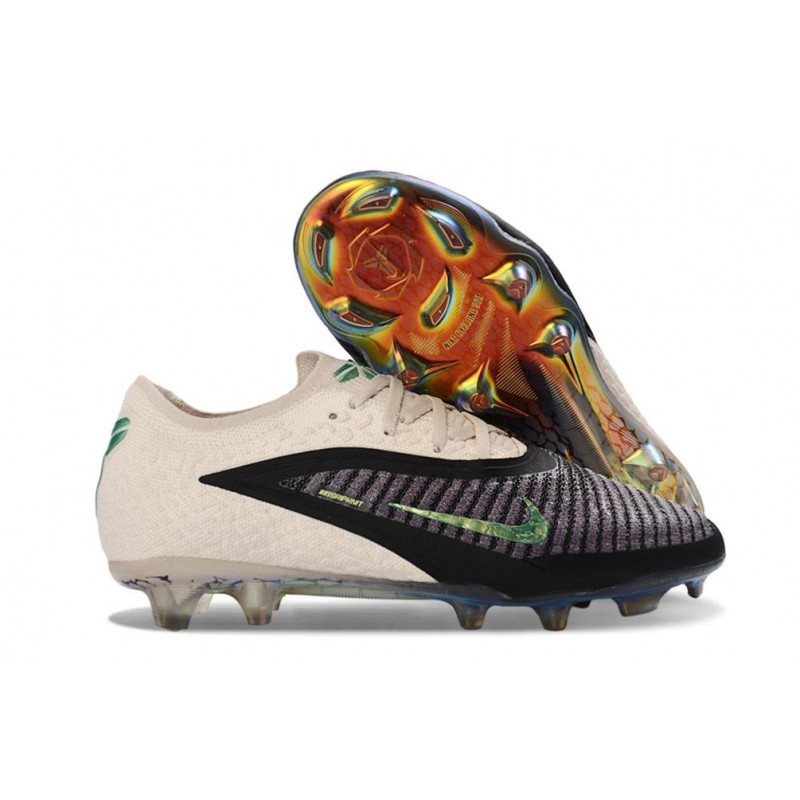 Chaussures de Foot Nike Phantom 6 Low Elite FG Nouvelles Phantom Noir – Image 3