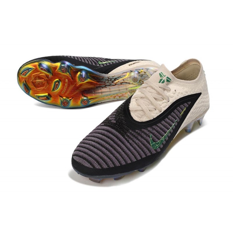 Chaussures de Foot Nike Phantom 6 Low Elite FG Nouvelles Phantom Noir – Image 5