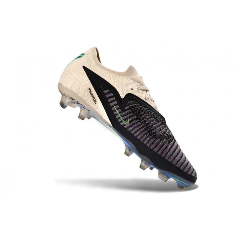 Chaussures de Foot Nike Phantom 6 Low Elite FG Nouvelles Phantom Noir – Image 7