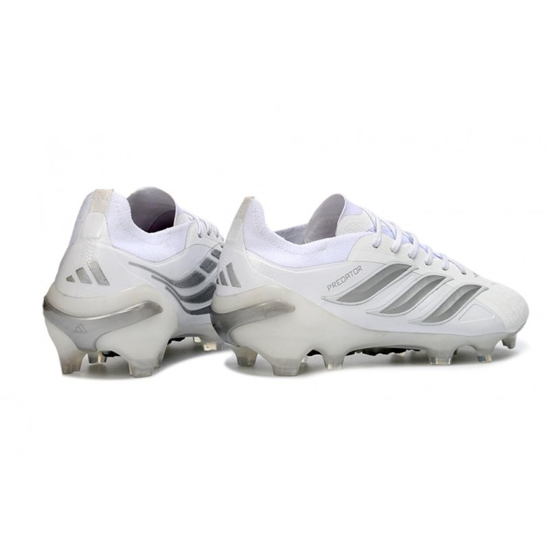 Chaussures de foot adidas Predator 26 Elite FG Blanc – Image 4