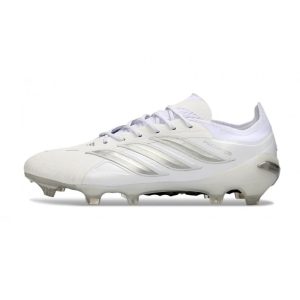 Chaussures de foot adidas Predator 26 Elite FG Blanc