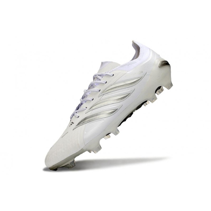 Chaussures de foot adidas Predator 26 Elite FG Blanc – Image 6