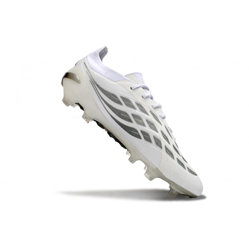 Chaussures de foot adidas Predator 26 Elite FG Blanc – Image 7