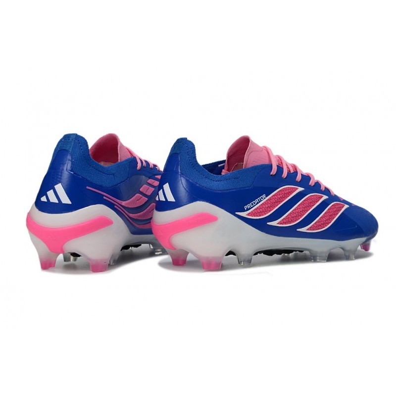 Chaussures de foot adidas Predator 26 Elite FG Bleu Rose – Image 4