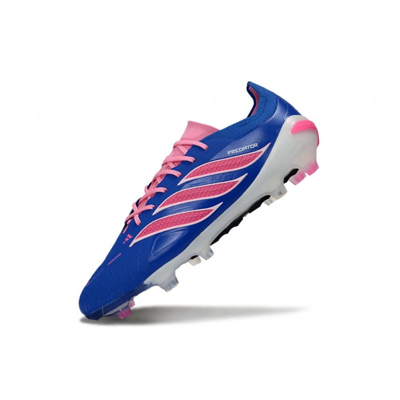 Chaussures de foot adidas Predator 26 Elite FG Bleu Rose – Image 6